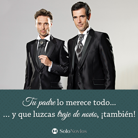 trajes de novio